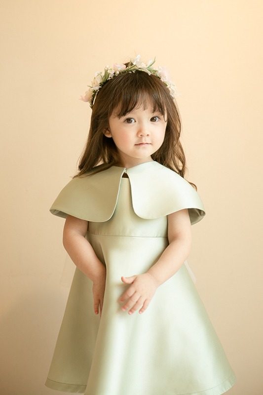 심플 미카도 드레스 (3color)